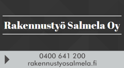 Rakennustyö Salmela Oy logo